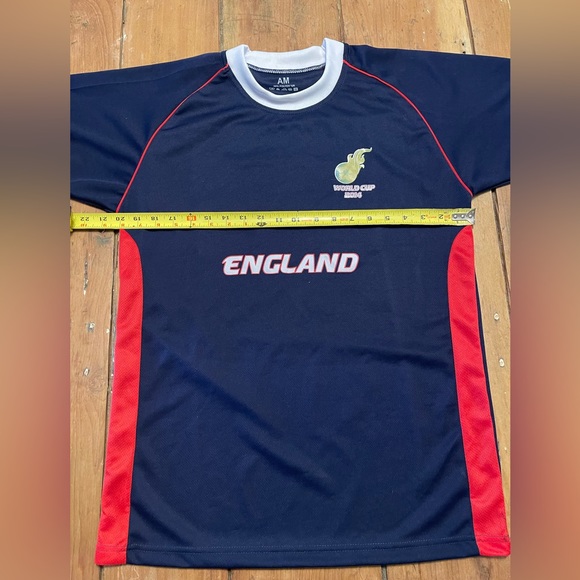 Men's Vintage 2004 World Cup England Wayne Rooney #10 Jersey - Picture 4 of 5